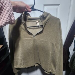 Olive Green Women's Sweater